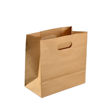 BEST PRICE KRAFT PAPER LOGO CUSTOM BAGS FOR SHOPPING WITH LOGO